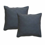 Bianca Pair of Hallston Charcoal European Pillowcases 65 x 65cm V442-BCA-PILLOWC-HALLSTON-CHARCOAL-EU
