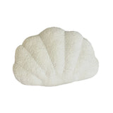 10x14 Inch Shell Pillow Seashell Decorative for Bed Couch Living Sofa Room Decor, Soft Shell Shaped V1369-AZ3-W-15314