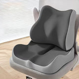 black**Waist Support and Seat Cushion Combo Scientifically Supports the Back, Breathable and V1102-JYZD001