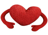 Red Heart Pillow Cartoon Plush Soft Comfortable Heart Shaped Pillow Toy Decoration for Living Room V1294-YM0626-3117220311111