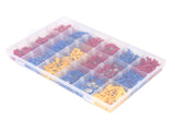 1200PCS Wiring Terminal Mini Portable Copper Tube Insulated End Wire Connector Kit1200PCS V1294-YM0710-3113210196811