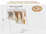 Travel clothes hanger - folding clothes hanger - clothes rack - Wasrek folding clothes rack V1188-MS-313-0458