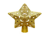 LED Christmas Tree Top Projection Light Shiny Gold Christmas Tree Top Decoration with 5 Slides V1294-YM0901-L6886-1