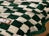 Simple Vintage Checkerboard Autumn Winter Warm Nap Throw Flannel Fleece Sofa Leisure V1294-YM0717-3117220191613