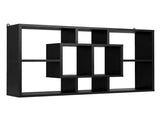 Artiss Floating Wall Shelves Bookshelf Black FURNI-C-WALL-SHELF-BK