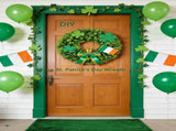 20 Inch Boxwood Front Door Wreaths, Spring and Summer Outdoor Wreath for Front Door, All Seasons V1258-DP02-WO-728