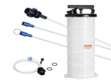 Fluid Extractor, 6.5 Liters Capacity, Manual Hand-Operated Oil Changer Vacuum Fluid Extractor with V952-SDCYQ7LSD6128GIHSV0