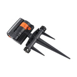Lawn Sprinkler for Yard 16 Hole Automatic Oscillating Sprinkler 4 Spraying Modes Adjustable Water V1294-YM0901-H48317