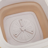Mini Foldable Washer 60W 10L Capacity IPX4 Waterproof Portable Washing Machine for Dorm Travel V1294-YM0901-3113240009811