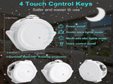 4-in-1 Galaxy Projector with Tooth Serrated Remote - 18 Sky Patterns V1263-JX-4578