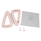 Under Desk Footrest 6 Height Adjustable Ergonomic Foot Stool with Massage Texture and Roller for V1294-YM0703-3116230002713