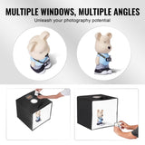 Photo Studio Light Box 3000-5600K 6 Double-Sided Color Backdrops, 41 x 40 x 39 cm V952-SYDXNJBH16ING11SXV9