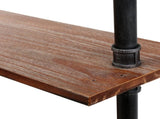 Artiss Floating DIY Pipe Shelf 6 Tiers - IRA PIPE-DIY-SHELF-90