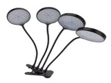 60W 4 Head LED Plant Growing Lights USB Power Supply Clip On Grow Lamp with 5 Dimmable Light Modes V1294-YM0718-3119220137611