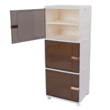 Collapsible Storage Bins Large Capacity Movable Dustproof Stackable Closet Organizer Bins with V1294-YM0901-3116230015813