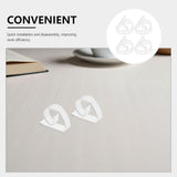 50pcs Plasticcloth Clips for Indoor and Wedding Use with Firm Grip and Furniture Protection, V1192-AZ-W-21394