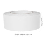 2 Rolls Strong Adhesive Tape for Rugs, Transparent Fabric Base Double-Sided Tape for Secure V1366-AZ2-W-17629