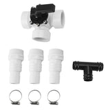 3 Way Diverter Water Valve for 1.25 Inch 1.5 Inch Female Thread ABS PVC 3 Way Hose Adapter for V1294-YM0901-3111240046511
