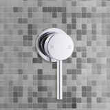 Single Round Shower Bath Mixer Tap Bathroom WATERMARK Approved V63-847921