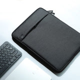 13 inch Laptop Sleeve Padded Travel Carry Case Bag M size LUKE BLACK V274-OF-DST-LAPBG109M-BK
