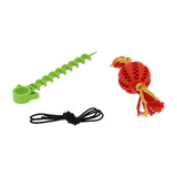 Dog Molar Toys Rubber Pets Teeth Cleaning Tool for Dogs Playing Cleaning SuppliesRed V1294-YM0901-3117210132311