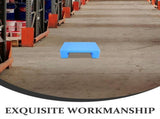 Stable Flat Surface Blue Plastic Pallet for Basement and Warehouse Storage V1369-AZ3-W-14591