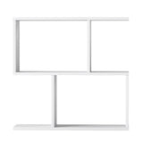 Levede Slim 2 Tier Narrow Side Table Bedside Nightstand NI1061-WH-AU