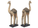 Camel Statue Artistic Camel Desk Sculpture Resin Camel Statue Home Decoration Ornament V1294-YM0706-3115230069411