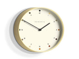 Newgate Mr Clarke Clock Pale Wood Dot Dial V398-NGMRC161PLY40