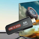 128GB 2025 NEW 8K HDMI Video Game Stick Console 55000 2 Wireless Controller V201-GAME0256BL8AU