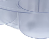 Water Bottle Organizer 360 Degree Rotatable Plastic Anti Slip Cup Storage Holder Rack for Water V1294-YM0901-3118250004011