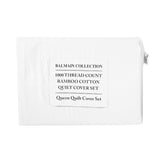 Royal Comfort - Balmain 1000TC Bamboo cotton Quilt Cover Sets - White ABM-204916