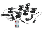 IP68 Waterproof Pond Light RGB Dimmable Submersible Decorate Lamp V1294-YM0901-3119200180011