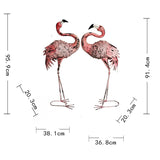 Set 2 Asst Flamingo Statues 96cm V637-03807FLA