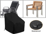 Garden chair cover, stackable chair cover, cold weather cover, garden chair cover, UV V1188-MS-313-1076
