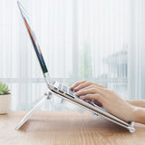 Back to School Laptop Stands for Desks White ABS Multipurpose 1Pack for Professionals V1370-AZ4-15235