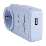 Smart GSM Power Outlet Plug Socket with Temperature Sensor SMS Command Control V1294-YM0901-JY01482-02