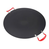 Korean Grill Pan Non Stick Round Portable BBQ Flat Griddle Outdoor Camping Home Barbecue Tray M V1294-YM0901-3111240230212