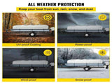 Pontoon Boat Cover, Fit for 25'-28' Boat, Heavy Duty 600D Marine Grade Oxford Fabric, UV Resistant V952-FQCZYCYCB2528M0J5V0