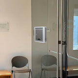 Aluminium Alloy Mailbox with Lock Grey Wall Mountable Mailbox for Secure Storage V1366-AZ2-W-18729