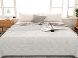 Cooling Comforter, Grey Cooling Blanket Size, Cooling Duvet for Hot Sleeper, Breathable Summer V1366-AZ2-W-13159