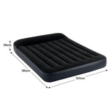 Intex Full Dura-Beam Pillow Rest Classic Airbed 64142