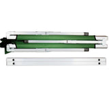 Camping Bed Folding Stretcher Light Weight w/ Carry Bag Camp Portable - green V610-CAMSTRECOL-GR