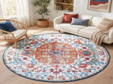 Artiss 160 cm Round Rugs for Living Room With Silicone Dots Grip For Bedroom Entryway 5mm Ultra Thin FLR-3200-160RO-OG