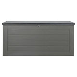 Gardeon Outdoor Storage Box 680L Container Lockable Garden Bench Tool Shed Black OSB-S680-BK