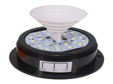 Amber LED Beacon Strobe Lights 2PCS, 12V/24V Emergency Warning Lamp for Truck V1263-JX-5804