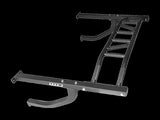 Wall Mounted Multi Grip Chin Up Bar Heavy Duty Pull Up Station for Upper Body Training V63-822411
