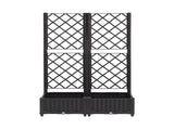 Green Fingers Raised Garden Bed Vertical Planter Self Watering Large Elevated Veggie Box 80x40x122cm GARDEN-PP-PANEL-80