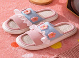 Slipper Comfortable Quick Drying Breathable Skidproof Women Sandal for Home Bedroom Pink 40/41 for V1294-YM0717-3117220193116
