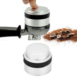 51mm Press Type Coffee Tamper Hammer Powder Distributor Leveler Tool for Coffee Machine Supplies V1294-YM0901-3113200128211